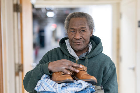 Warm hearts with coats, hats & sweaters
